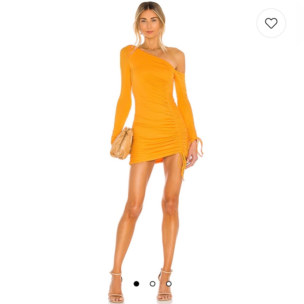 Revolve Camila Coelho NWT Lina Mini Dress in Tangerine Orange
